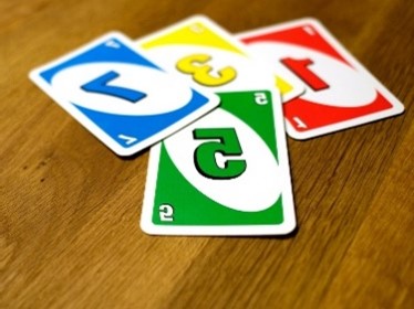 Picture of the card game, Uno